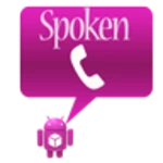 spoken caller name lite free android application logo